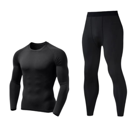 Kit Calça e Camisa Térmica de Treino: aquecimento e compressão muscular